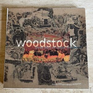 Vintage Woodstock CD Collection - Brown and Orange